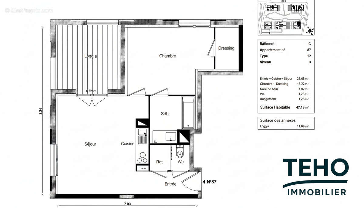 Appartement à TOULOUSE