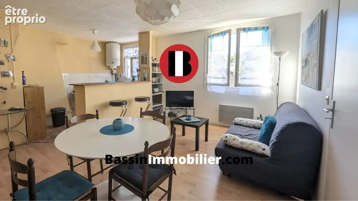 T2 37,81 m² – Plage et commerces à pied - Arcachon Centre