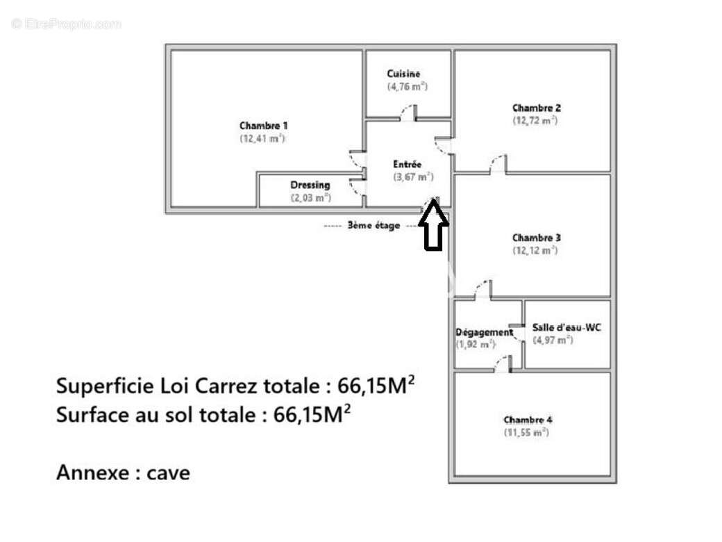 Appartement à CLICHY