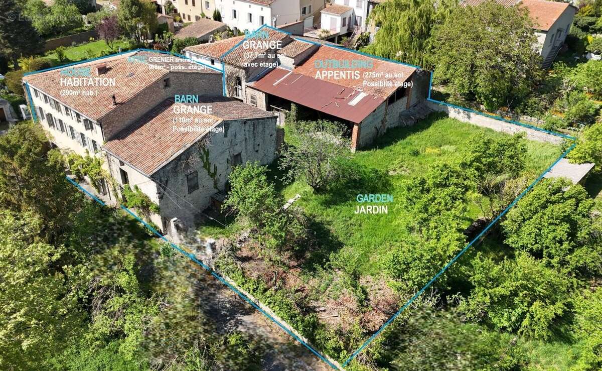 Sublime demeure de caractere, ancienne auberge relais, jardin intimiste, diverses granges, appentis majestueux - photo 14