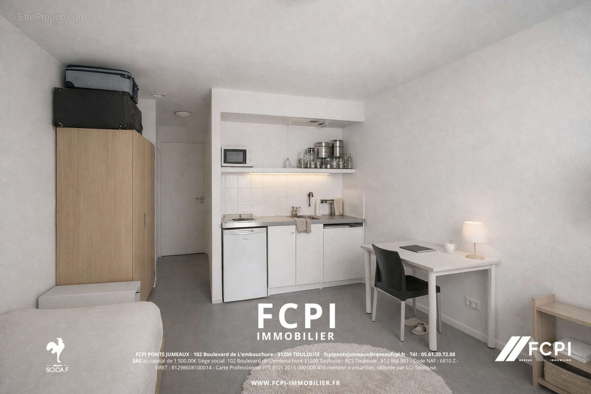 Studio 18.60 m2 - aubervilliers - photo 2