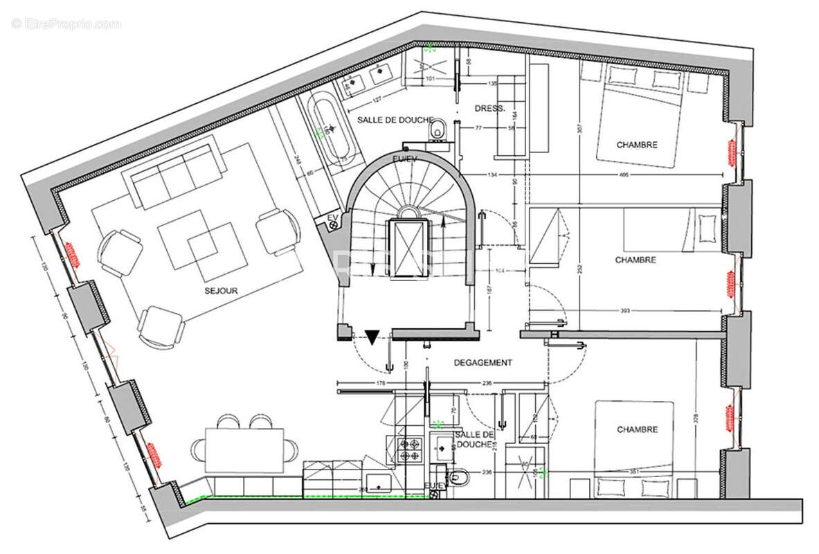 Appartement à PARIS-6E