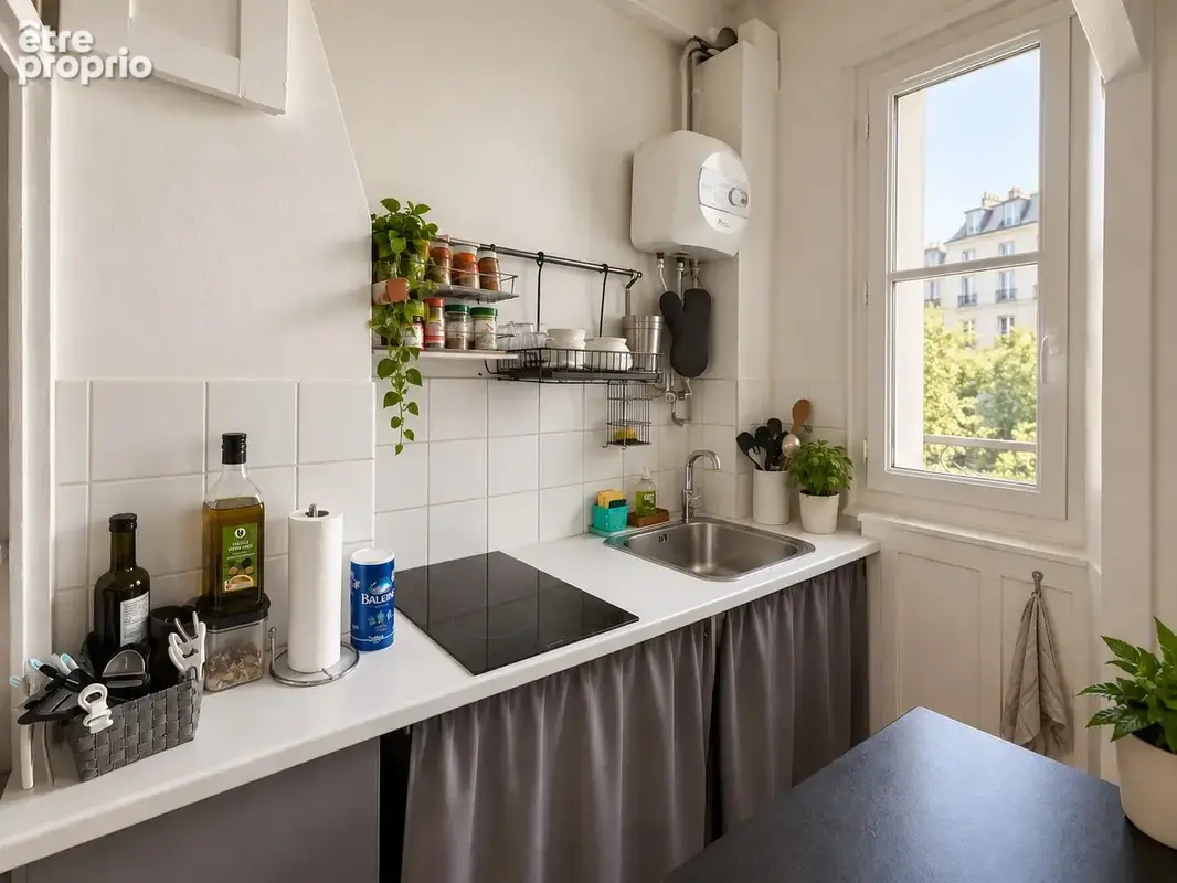 Jules Joffrin / Mairie du 18ᵉ   Appartement 2 pièces de 38 m2 vendu loué - photo 5