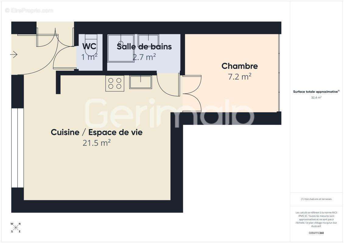 Appartement à MENTHON-SAINT-BERNARD