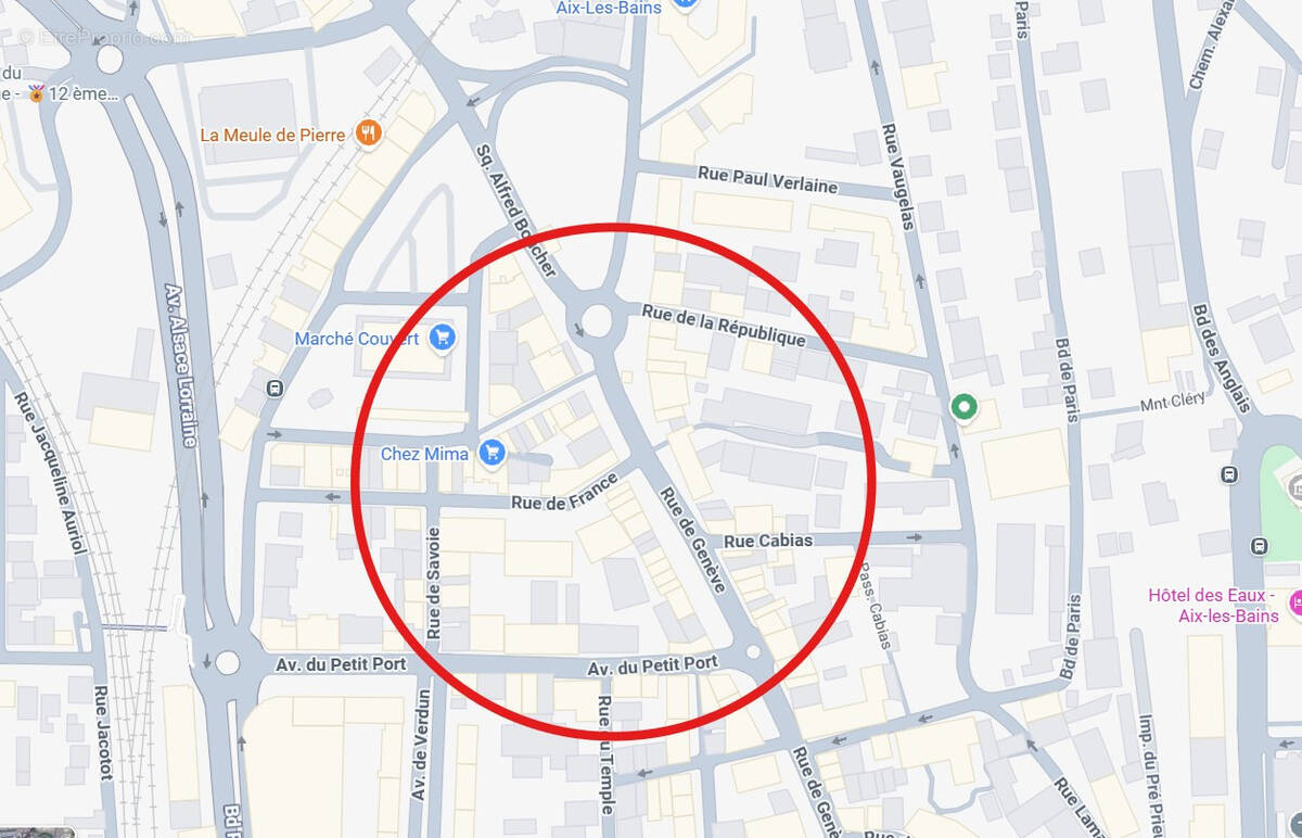 Commerce à AIX-LES-BAINS