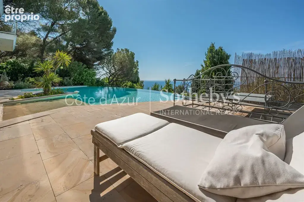 Èze, villa avec vaste terrain et vue panoramique entre Nice et Monaco - photo 5