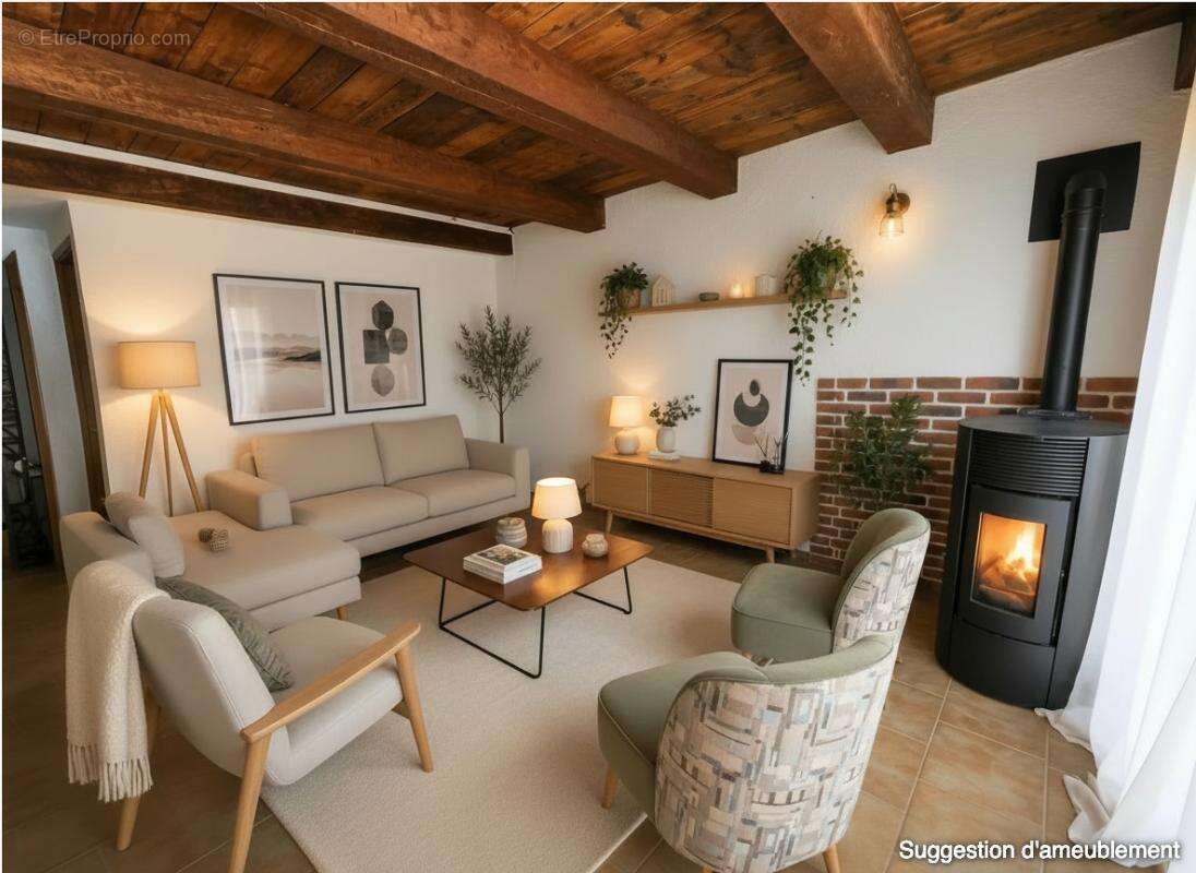 Villa individuelle 3/4p 80m2 Piscine 1230m2 Jardin - photo 2