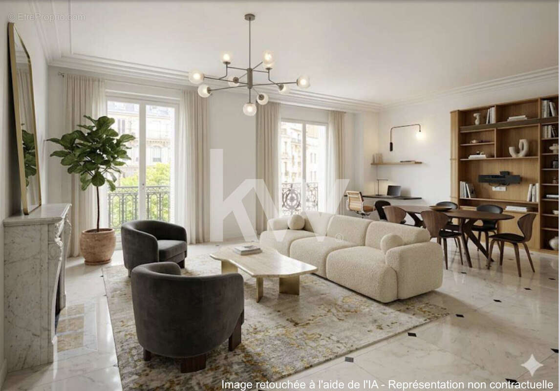 Appartement 198 m² à Paris-17e  - photo 4