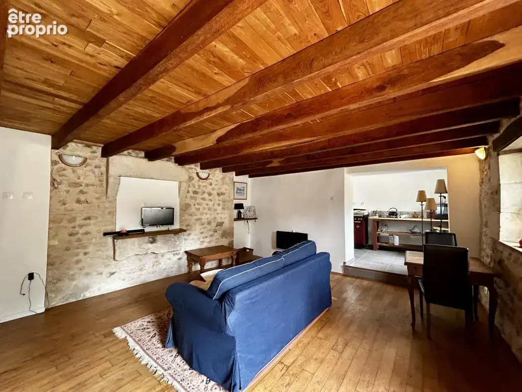 Maison en pierre 4 ch., gîte, piscine & terrain - photo 18