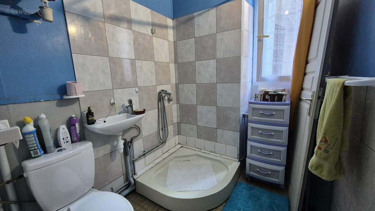 salle d&#039;eau - Appartement à ROMENY-SUR-MARNE