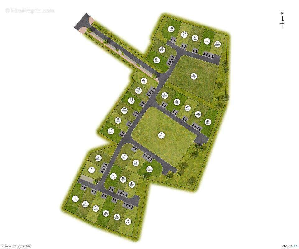 Terrain à SAVIGNE-L'EVEQUE