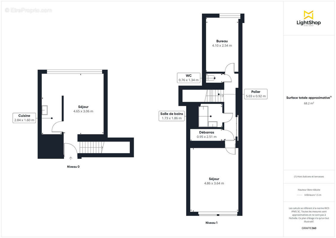 Appartement à PARIS-14E
