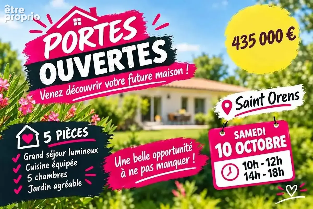 Maison à SAINT-ORENS-DE-GAMEVILLE