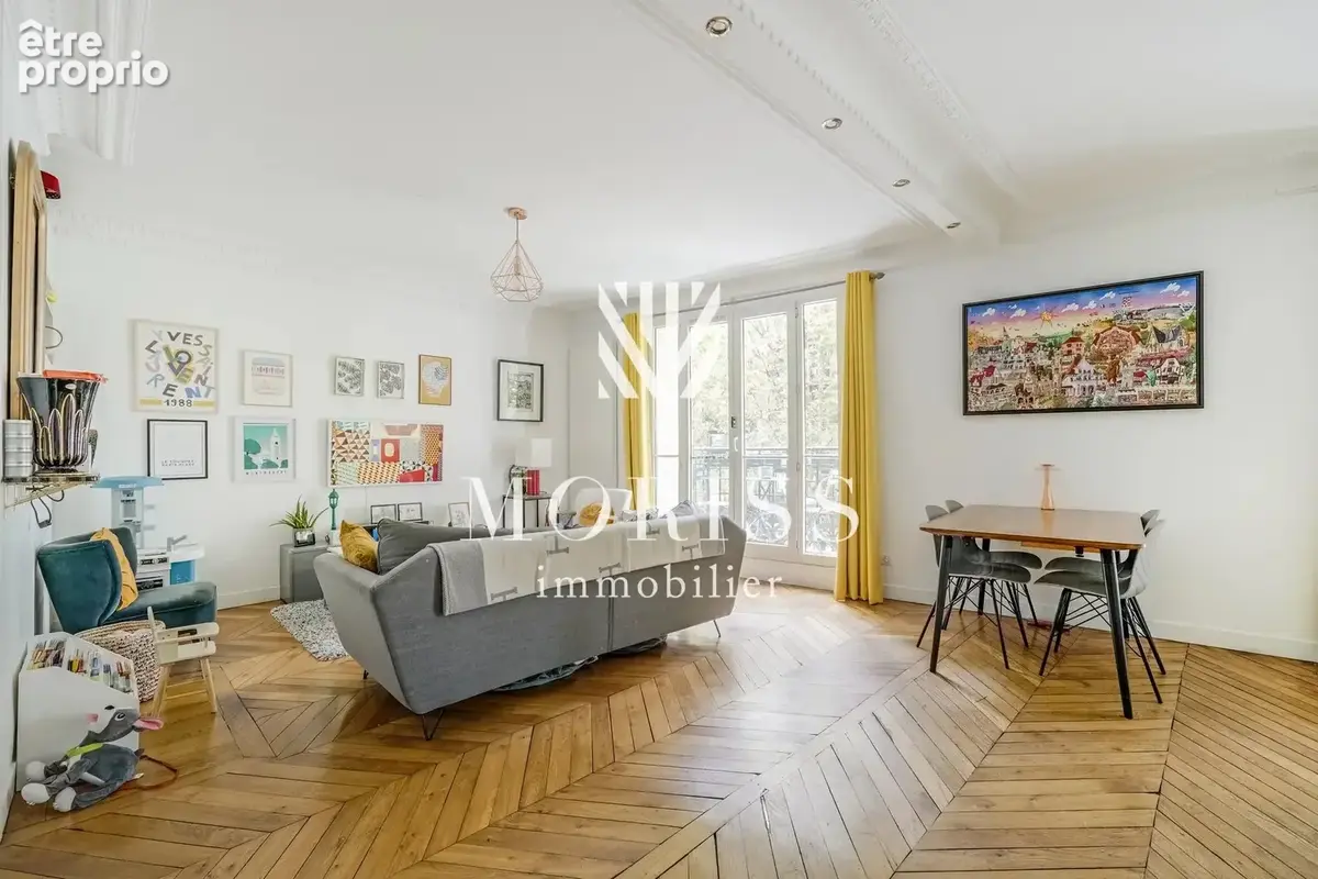 Appartement 4 pièces - balcon - lumineux - 75018 - photo 3