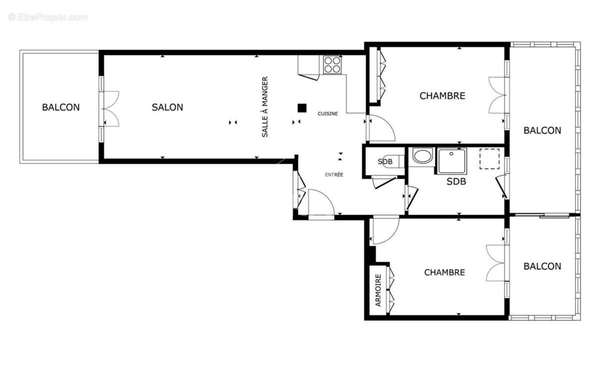Appartement 61m² à nice - photo 18