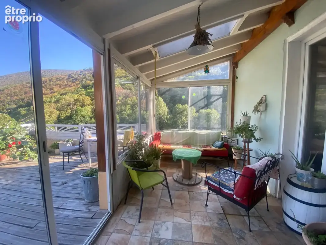 Dpt Pyrénées Orientales (66), à vendre MOSSET Maison 8 pièces, terrasses, jardin, terrain 3943 m² - photo 5