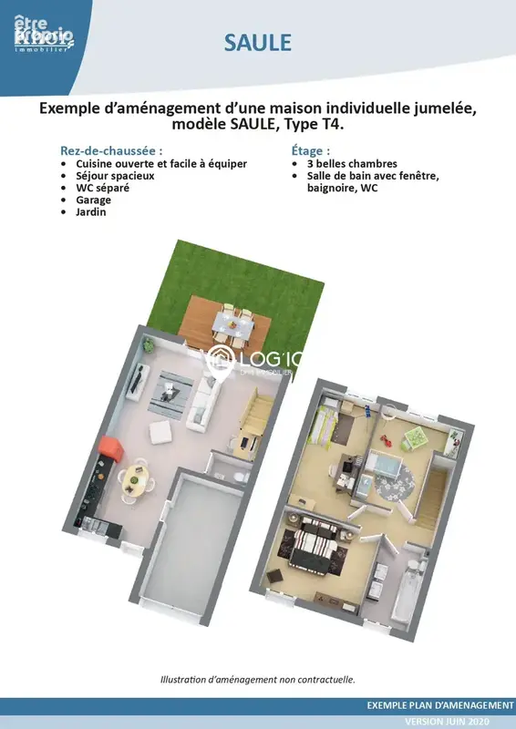 Maison T4 Idron - photo 3