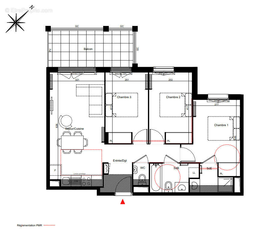 Appartement 4p - le plessis-robinson - photo 2