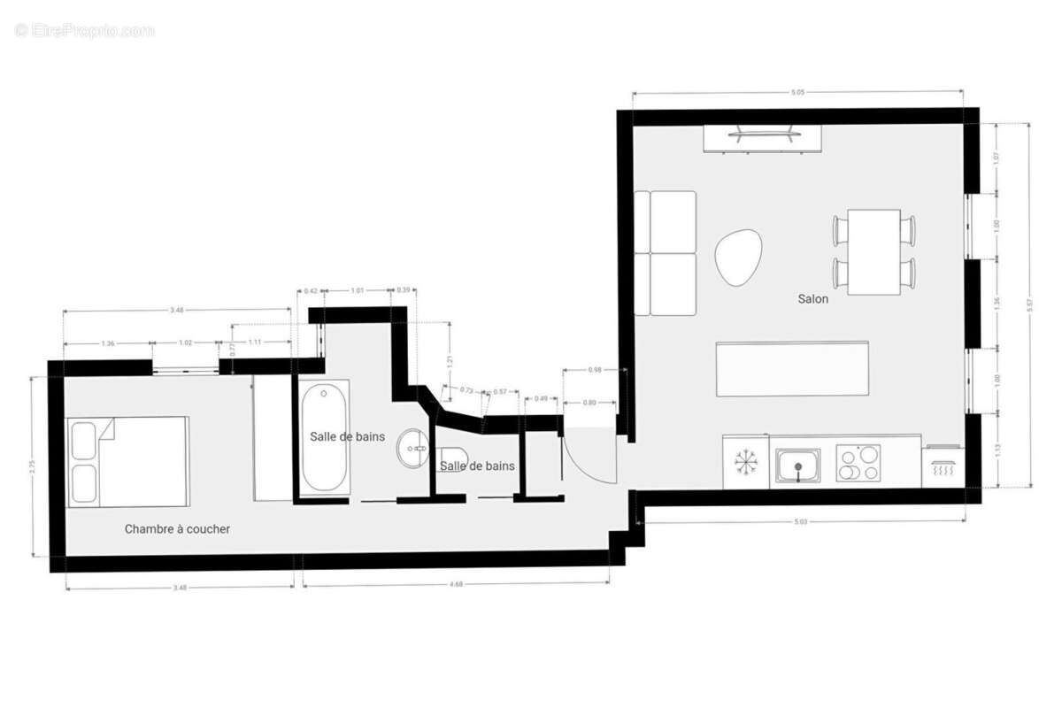 Appartement à PARIS-12E