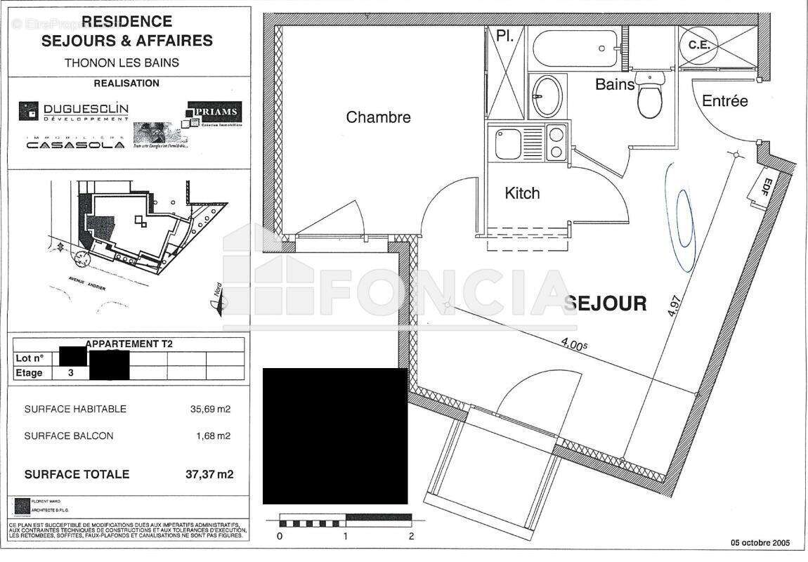 Appartement à THONON-LES-BAINS