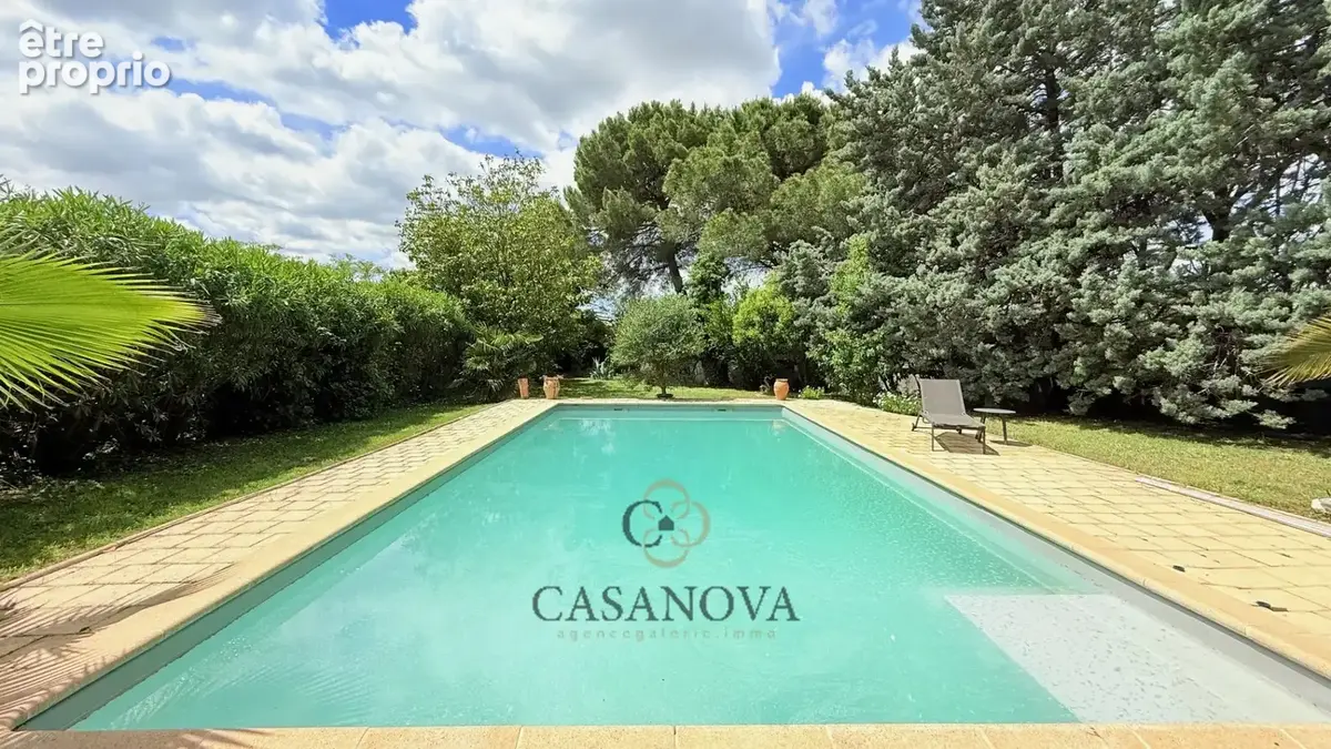 Villa avec piscine et jardin paysager à Bassan  4 chambres, garage, terrasses, proche Béziers - photo 5