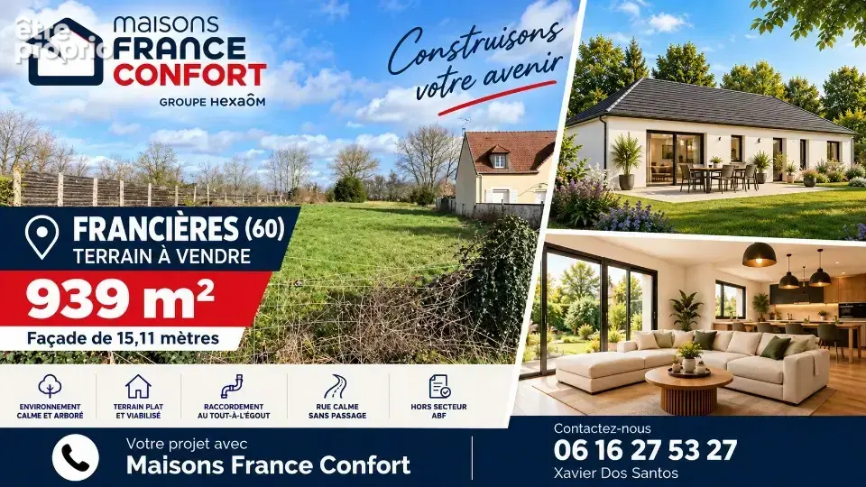 Terrain à FRANCIERES
