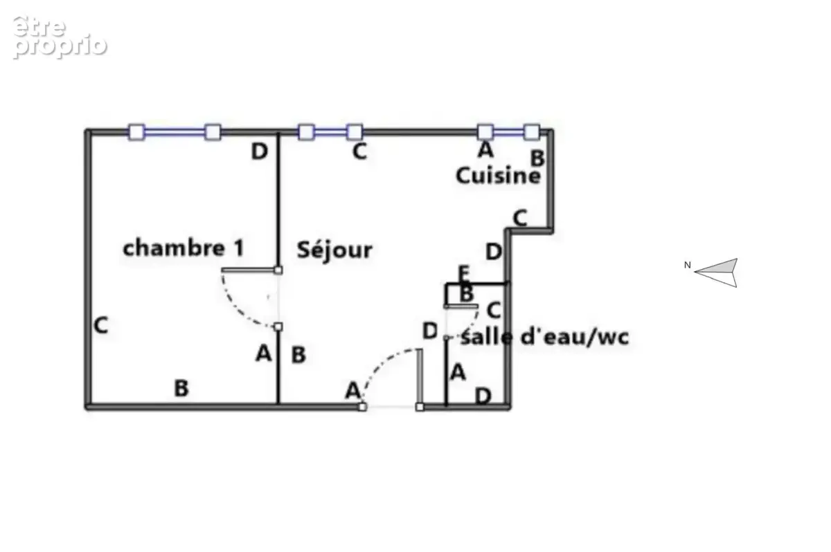 F2 29,53 m² - parquet - dernier étage - au calme - vincennes - photo 11