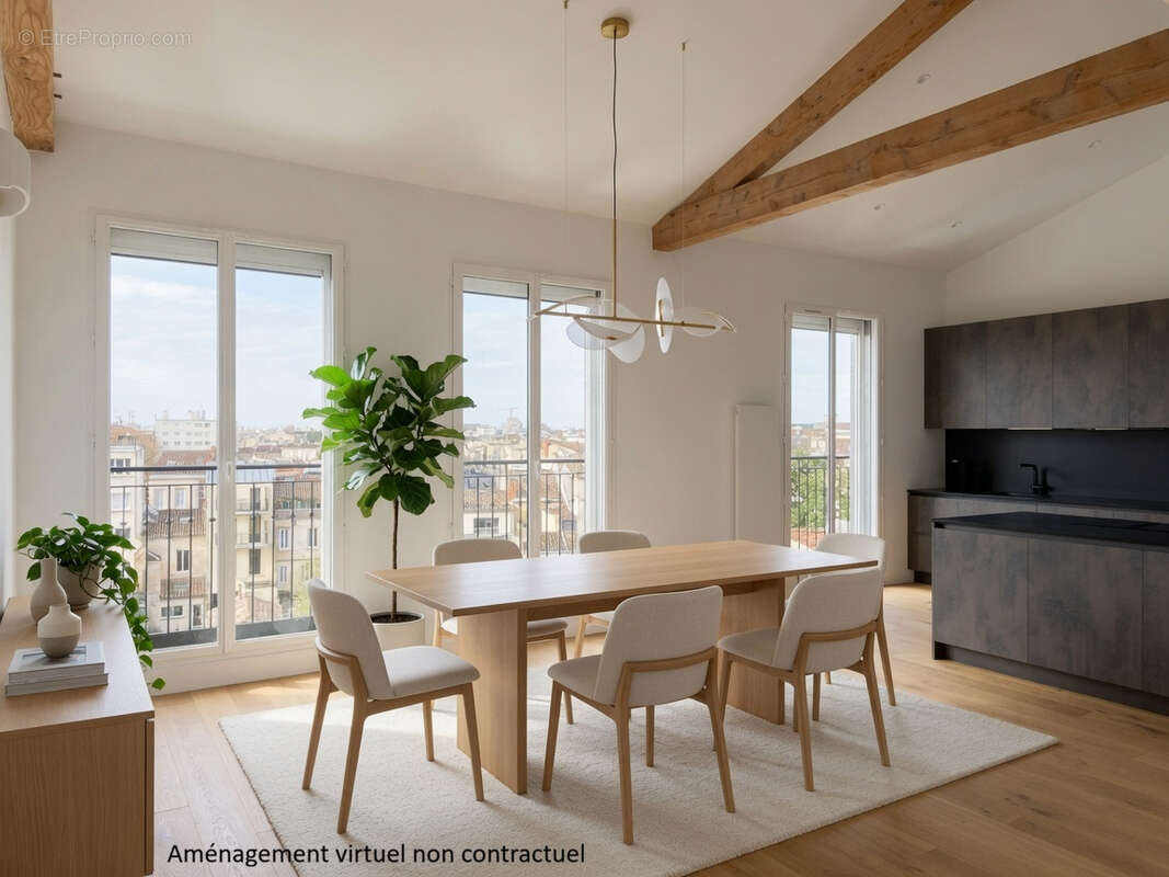 Appartement rénové dernier étage avec ascenseur - FONDAUDEGE - photo 3