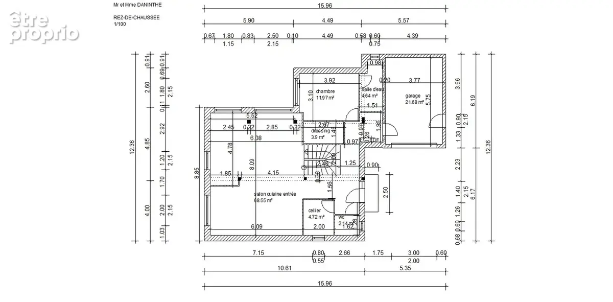 À vendre à Troyes, maison contemporaine de 149m2, 4 chambres, piscine, terrain de 571m2. - photo 12