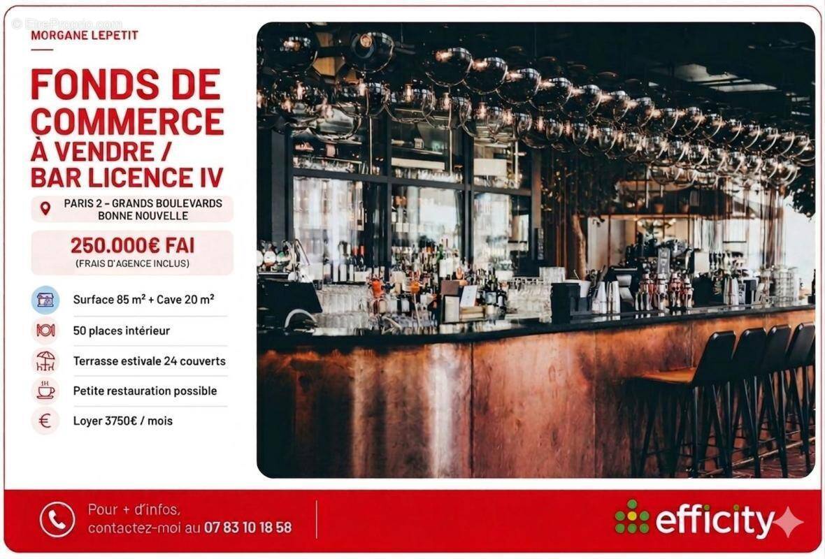 Commerce à PARIS-2E