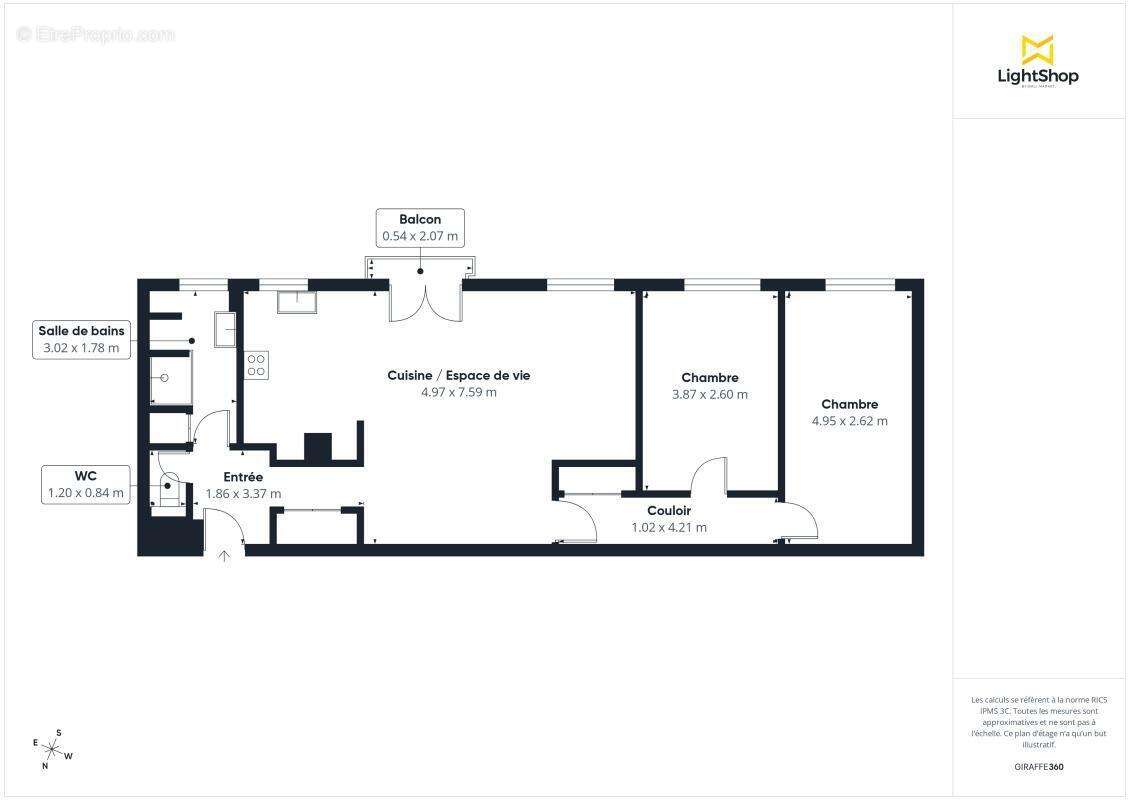 Appartement à PARIS-12E