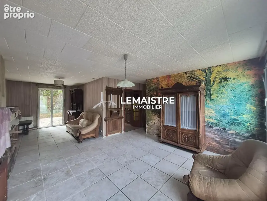 Maison à vendre  Gonfreville-l'Orcher Gournay  95 m²  3 chambres  Sous-sol complet  Garage - photo 2