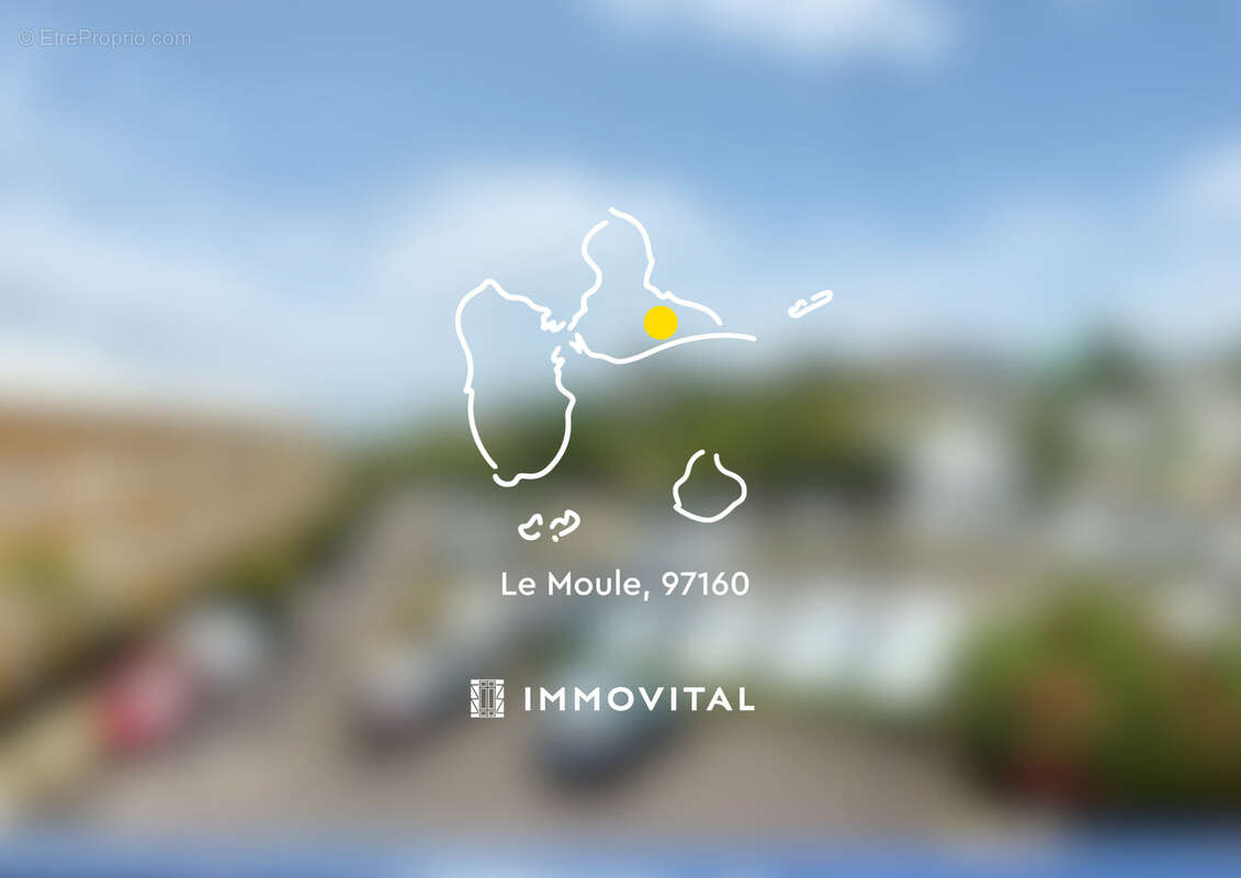 À VENDRE   Studio avec petite vue mer   Résidence sécurisée au Moule - photo 2