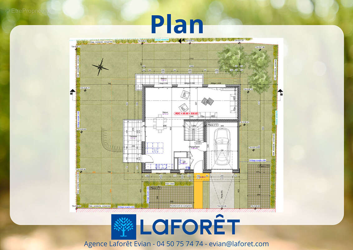 Terrain Neuvecelle 422m² au calme avec vue lac Léman - photo 7