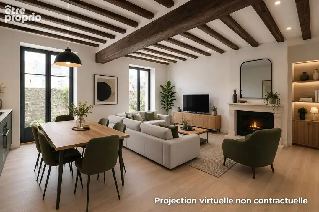 Maison atypique à rénover - Ancienne école - 180 m² potentiel - Vernie (25 min du Mans) - photo 4