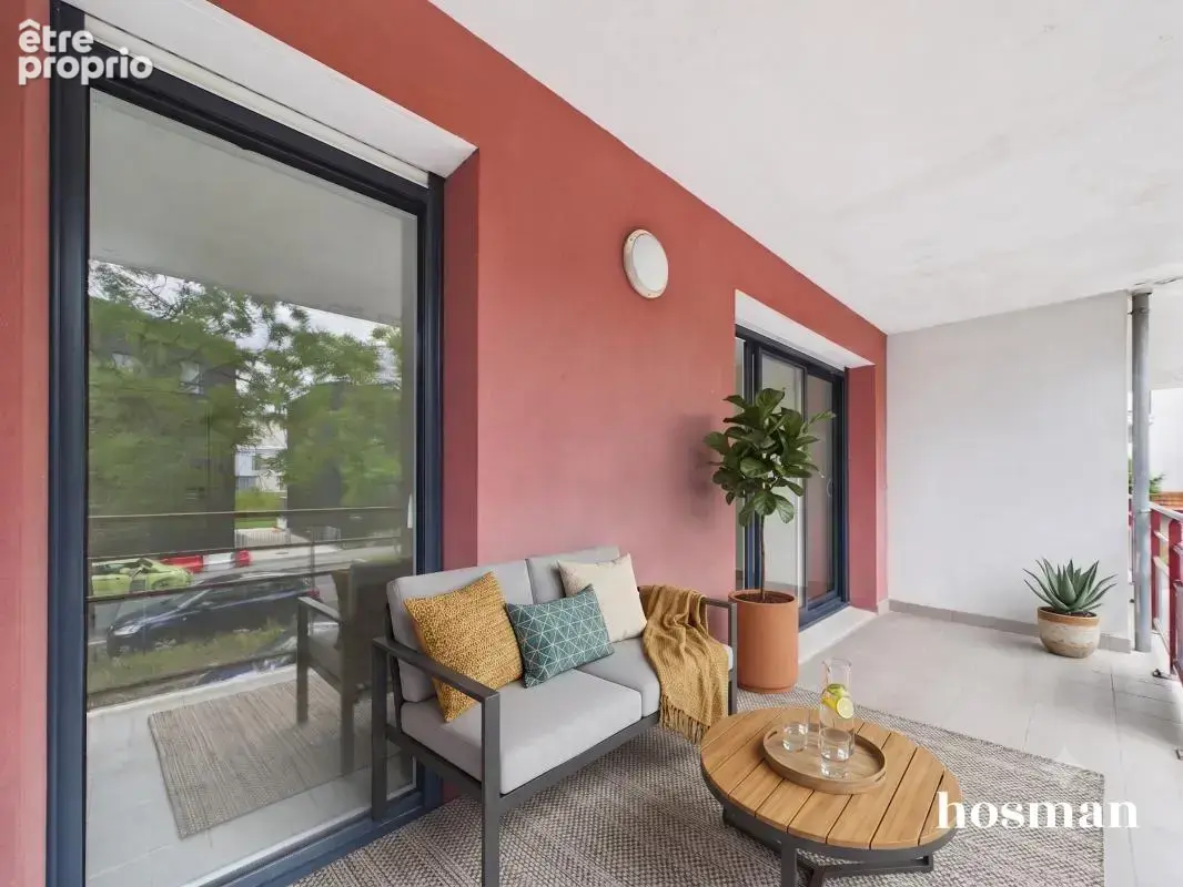 Appartement T2 récent de 45,40 m² avec terrasse - Proche Beaujoire, Nantes - photo 3