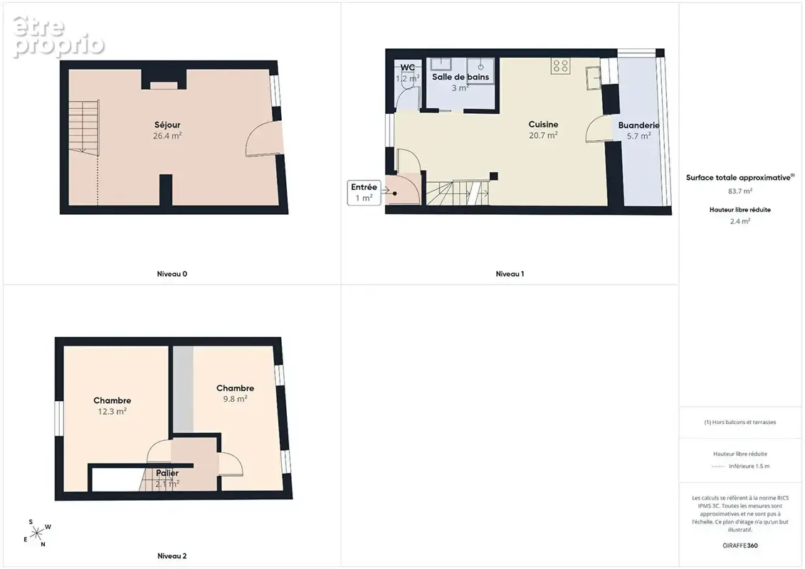 Maison 4 pièces 76m² - 2 chambres - jardin - photo 16