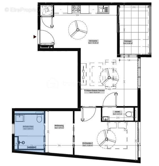 Appartement à SAINT-DENIS