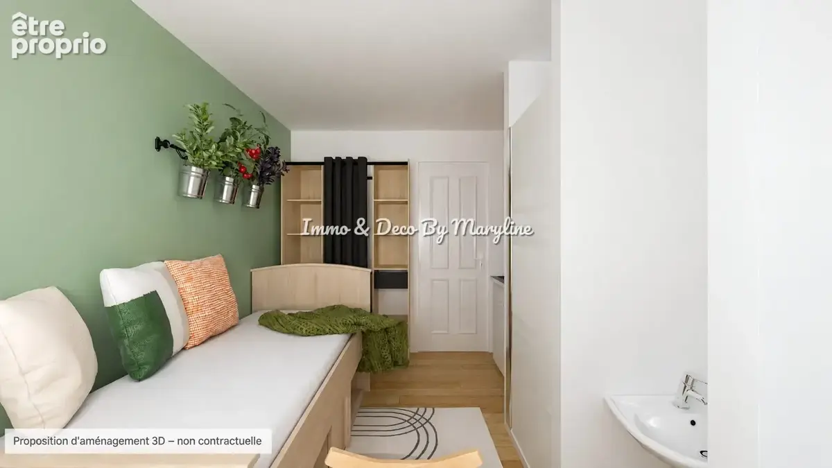Appartement 1 pièce 8 m² à vendre à Saint-Maur-Des-Fosses (94100) - photo 3