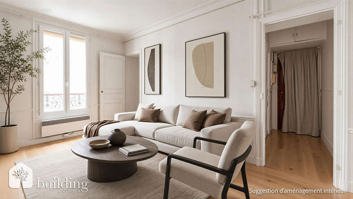 Paris 11e Goncourt - Appartement 2 pièces de 36 m² - photo 3