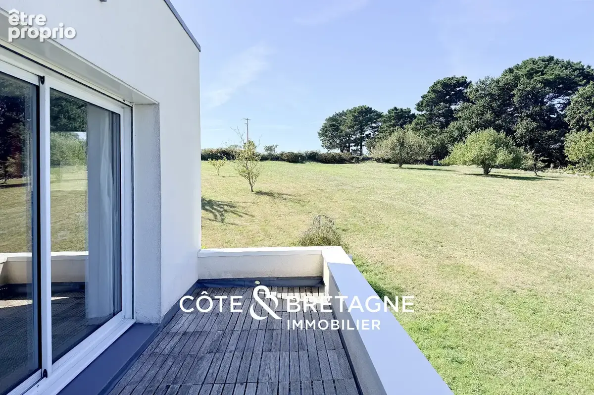 Trédrez-locquémeau   maison d’architecte lumineuse avec vue mer et grand terrain  réf : 2026168 - photo 17