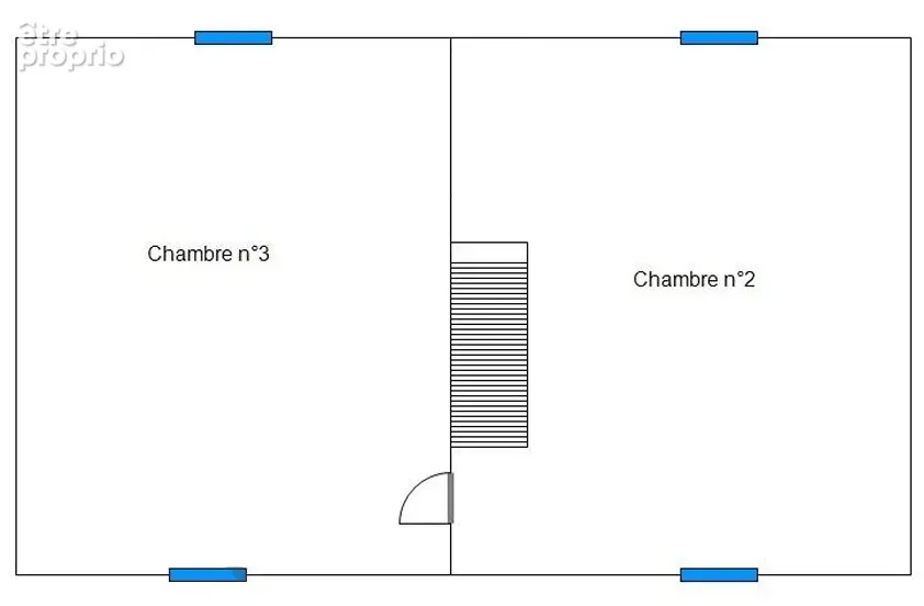 Quartier de la Mairie. Maison 97m² sur une parcelle de 333m² - photo 13