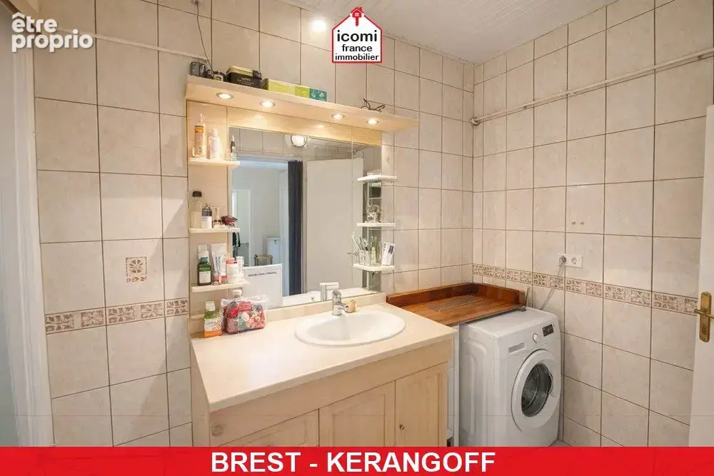 Finistere - brest (29200) - special investisseur - appartement - 2 chambres - dalle beton - locataire en place -  secteur calme  - photo 9