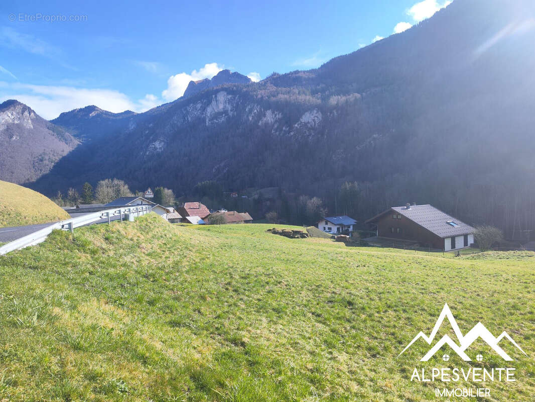 Vente-terrain-viabilisé-Bellevaux - Terrain à BELLEVAUX