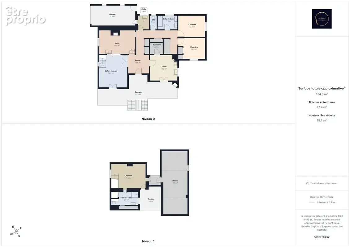 Maison d'architecte de 135 m2 sur plus de 700 m2 de terrain avec une vue sur les Alpilles - photo 12