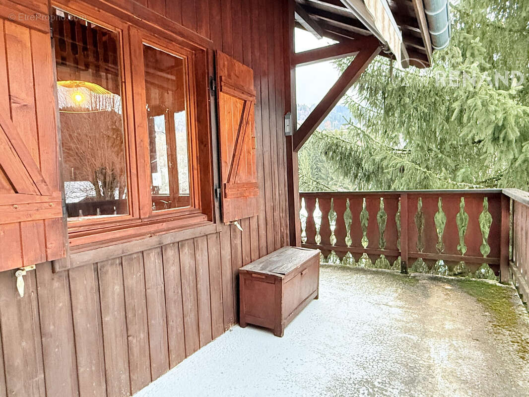 Terrasse SUD  - Maison à ARACHES-LA-FRASSE