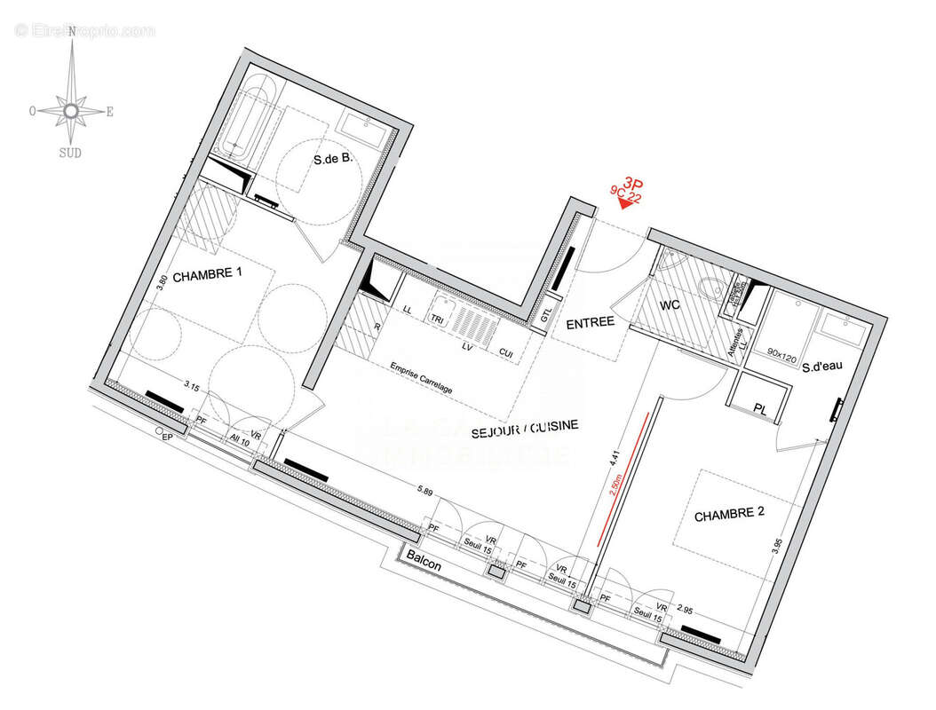 Appartement à PUTEAUX