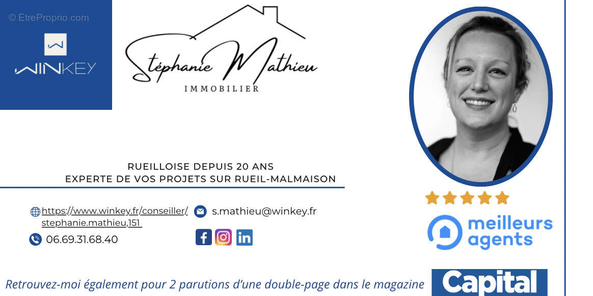 Appartement à RUEIL-MALMAISON