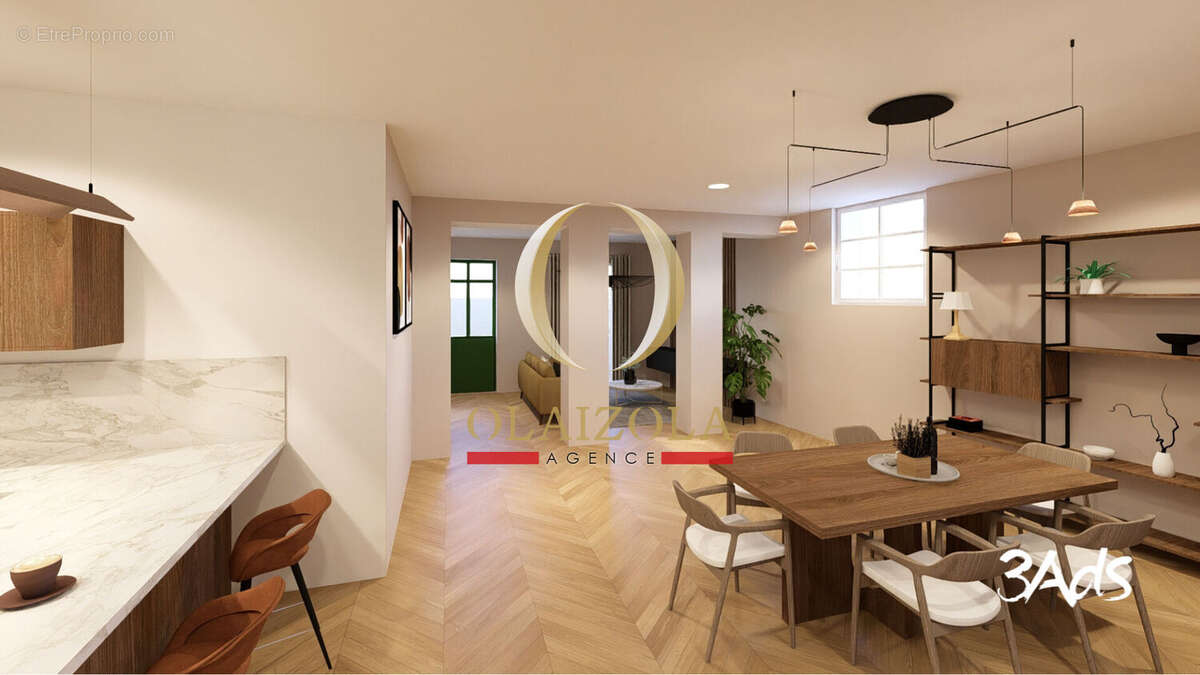 BIARRITZ - Projet de Rénovation totale  - Maison de ville années 50 avec garage - photo 5