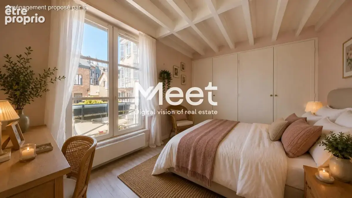 Honfleur - vieux bassin - appartement 3 pieces traversant - photo 17